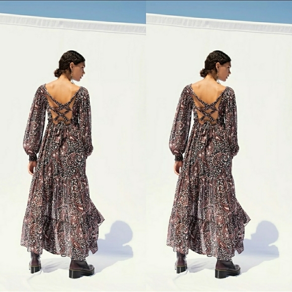 Free People Folklore Maxi Dress - Picture 2 of 8